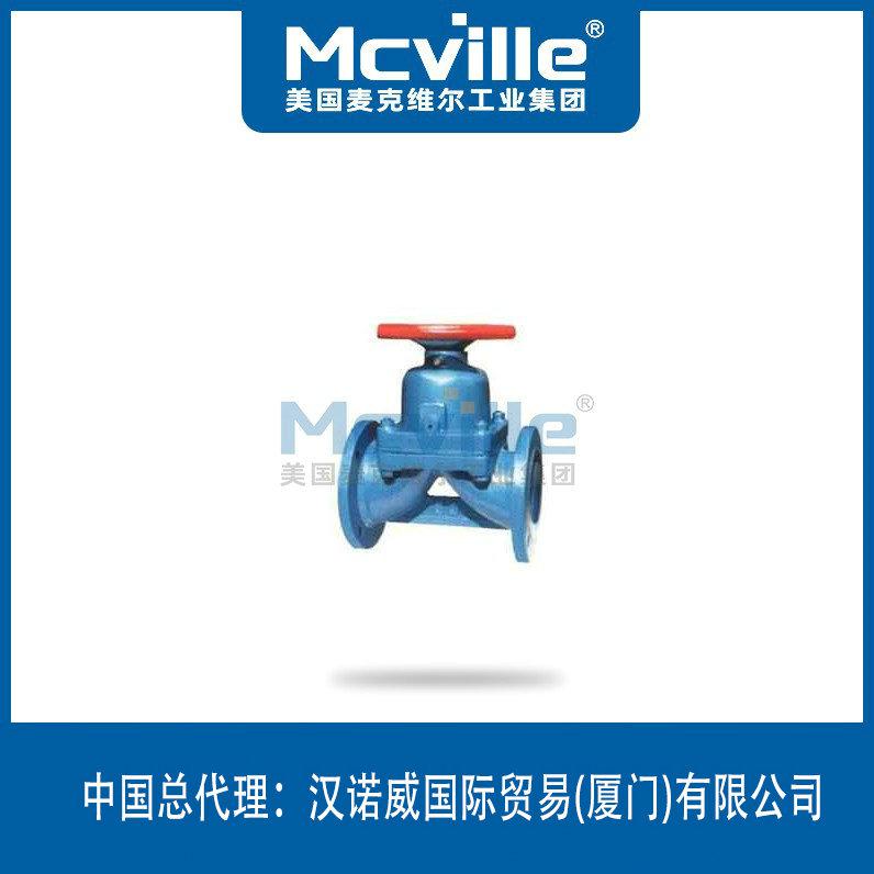 進口堰式搪瓷隔膜閥