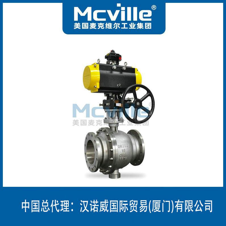 進(jìn)口氣動偏心半球閥