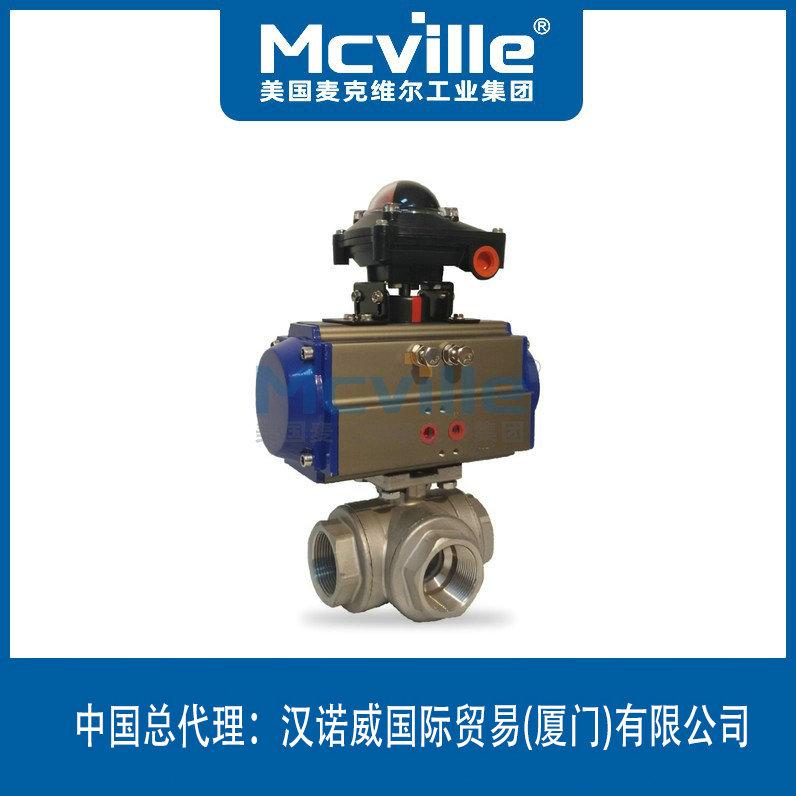 進(jìn)口氣動(dòng)內(nèi)螺紋三通球閥