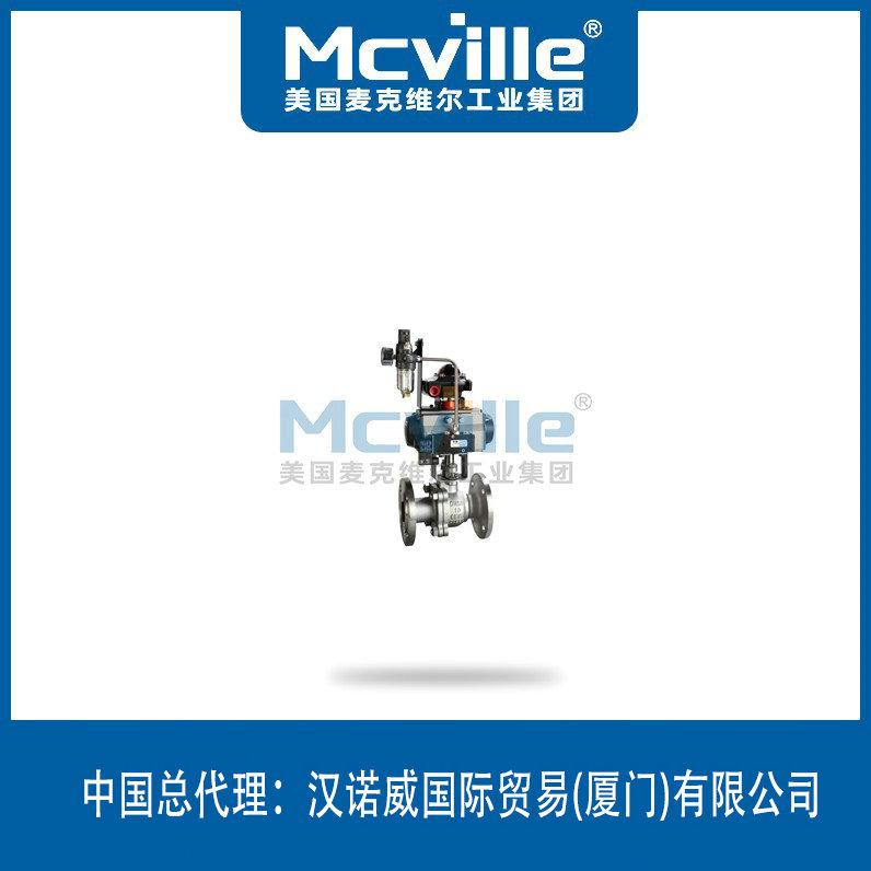 進(jìn)口氣動(dòng)法蘭球閥