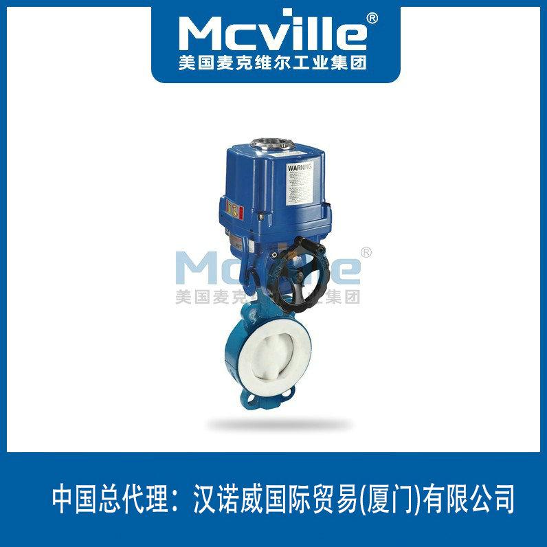 進(jìn)口電動襯氟蝶閥