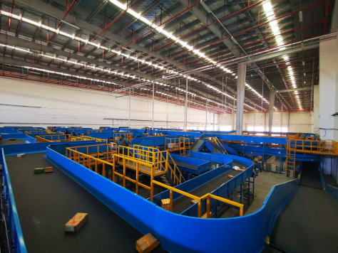 雙十二天天快遞沈陽分撥中心投產(chǎn) 打造東北三省新樞紐