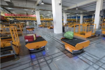 無人駕駛技術(shù)在各大快遞公司應(yīng)用情況-木蟻機器人