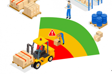 AI技術(shù)、數(shù)字超聲波，讓叉車防撞應(yīng)用場(chǎng)景更豐富、更完備