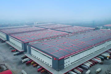 全國首個碳中和城郊大倉基地落地京東物流西安“亞洲一號”物流園區(qū)