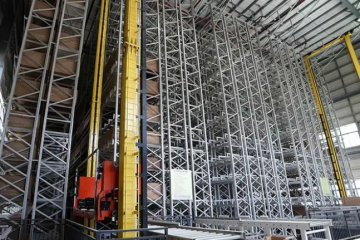 高度可設(shè)計(jì)25米、適合多種類貨物存儲的智能立體倉庫