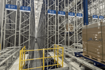 打造光伏行業(yè)高效倉儲示范，晶澳揚(yáng)州智能立庫落成上線