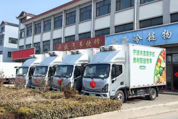 百公里油耗7.8L  看”冷鏈一哥”歐馬可助力葛老板高效盈運