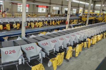 集包倉(cāng)每小時(shí)處理3.5萬(wàn)，韻達(dá)華中網(wǎng)點(diǎn)江浙滬次日達(dá)