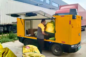 日配2500票月省8000元，韻達(dá)網(wǎng)點(diǎn)愛上無人車