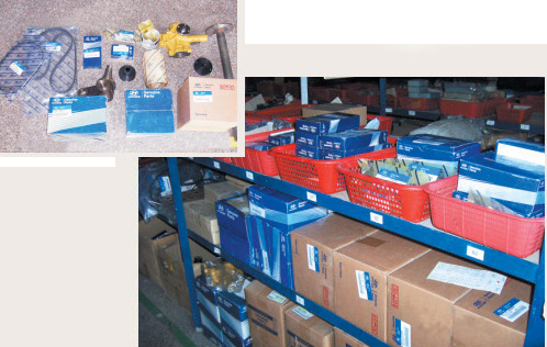 各種國產(chǎn)及進(jìn)口配件