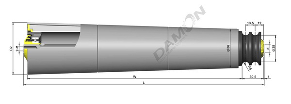 德馬鈴木2660型O帶輪錐套輥筒