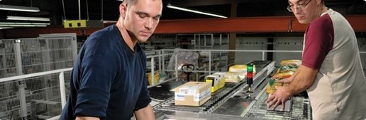 德馬泰克手動(dòng)混合碼垛