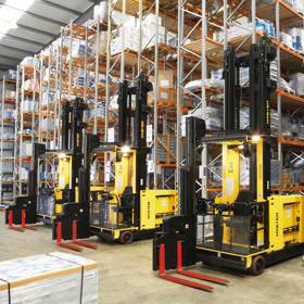 窄巷道叉車 上海 海斯特 叉車