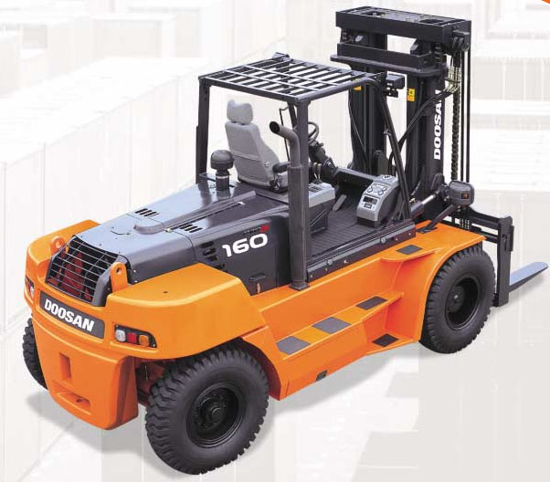 煙臺斗山16噸柴油平衡重叉車 D160S-5 