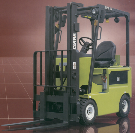 韓國克拉克1.5噸四輪電動(dòng)平衡重叉車 EPG15 
