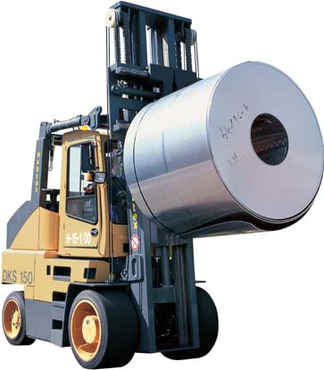 德國胡比特克斯叉車(HUBTEX)12-25噸鋼卷專用搬運(yùn)叉車 鋼卷專用搬運(yùn)叉車 