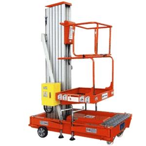 鋁合金液壓高空作業(yè)平臺（單桅） GTWU9-100 