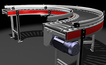 轉(zhuǎn)彎輥道輸送機