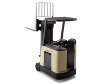 美國科朗叉車(CROWN)3000/3500/4000磅站駕式三輪電動平衡重叉車