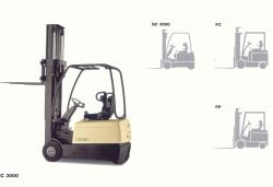 美國科朗(CROWN)SC3220 1.3平衡重三輪電動叉車