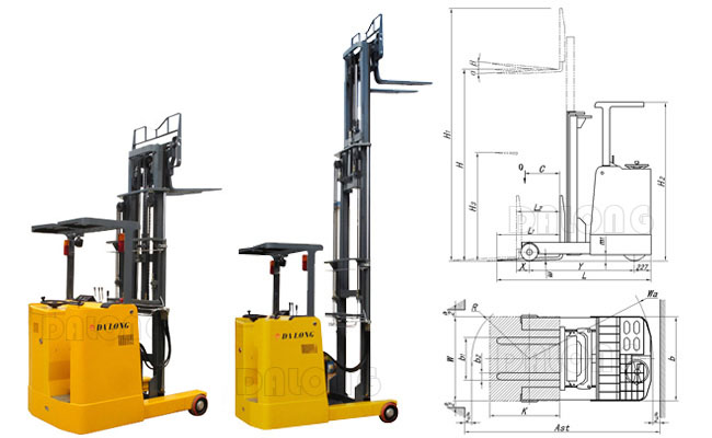 供應(yīng)前移式全電動(dòng)叉車