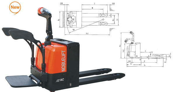 諾力電動托盤車廣東銷售