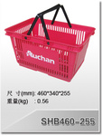 SHB485-255 雙方桿超市購(gòu)物籃