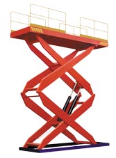 固定液壓升降貨梯(雙叉式)