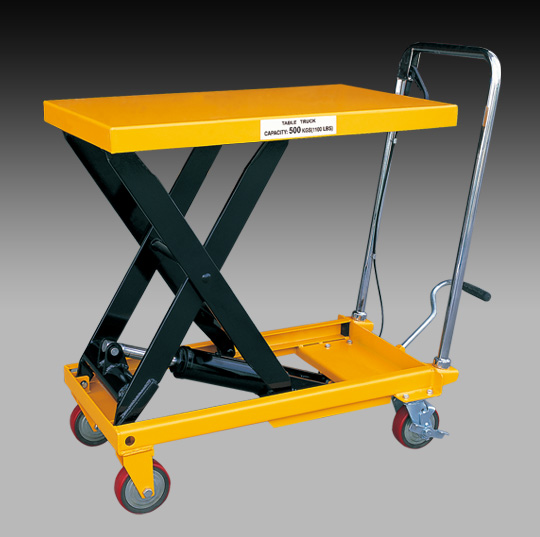 液壓手推平臺車1