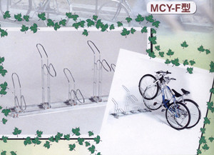 前輪式自行車架