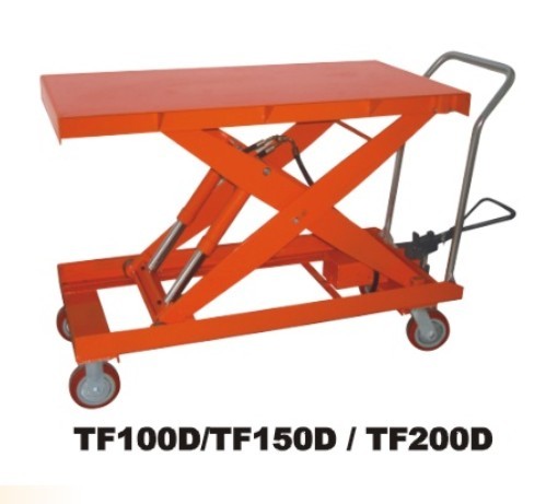 液壓手推平臺車