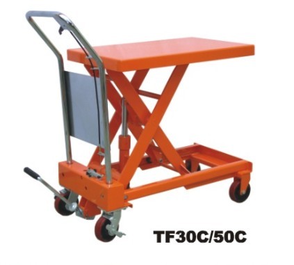 TF30C/50C液壓手推平臺車