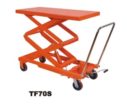 TF70S液壓手推平臺車