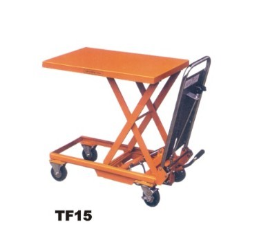 TF15液壓手推平臺車