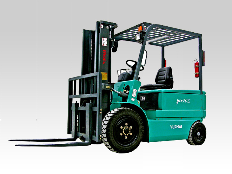 1噸四輪電動(dòng)平衡重叉車 YCC10E 