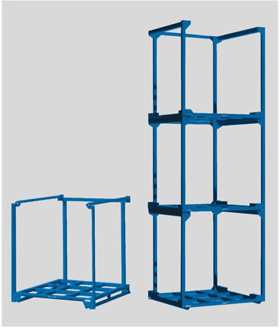 單元堆垛架貨箱