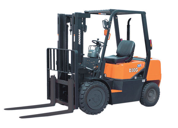 煙臺(tái)斗山3噸內(nèi)燃柴油叉車 D30S-3 