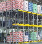 壓入式、重力式貨架