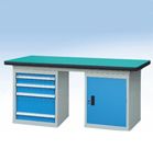 側(cè)門柜重型工作桌 