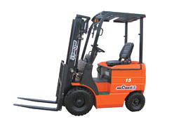 直流1.5噸電動(dòng)平衡重式叉車