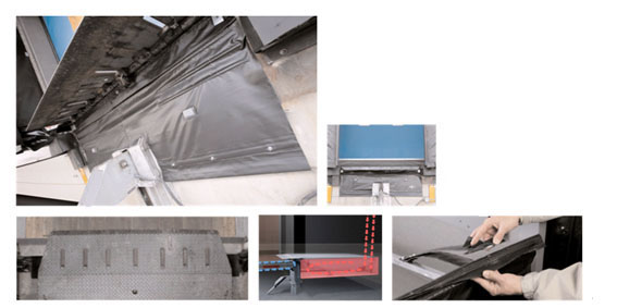 裝卸平臺底部密封