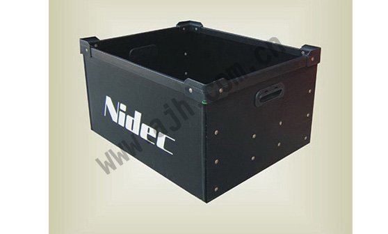 JH03#黑色防靜電中空板箱