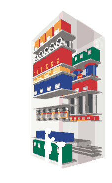 亨乃爾垂直升降貨柜 Lean-Lift