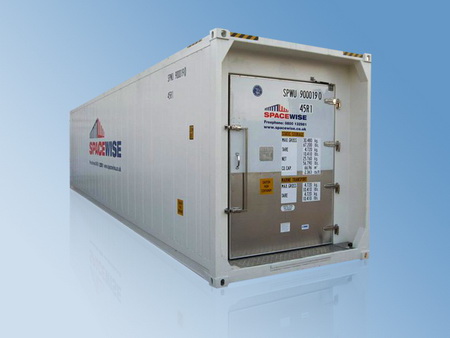 超高40內(nèi)凹屠夫門(mén)鋼制倉(cāng)儲(chǔ)冷藏箱