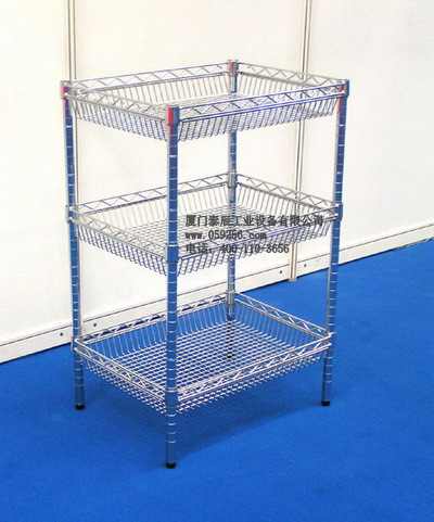 三層網(wǎng)籃架