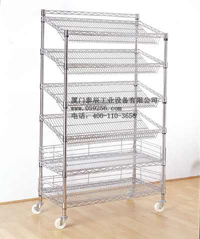 六層護欄斜網車