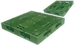 單面田字底塑料托盤