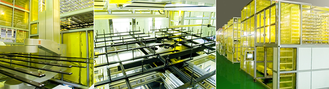 ODF/MVA/PI Line 玻璃面板傳送設備整合系統 