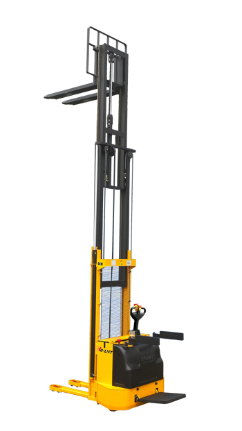 三級門架全電動堆高車FK1545